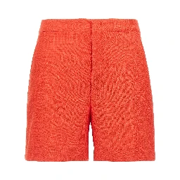 Multicolor Viscose Bermuda Shorts