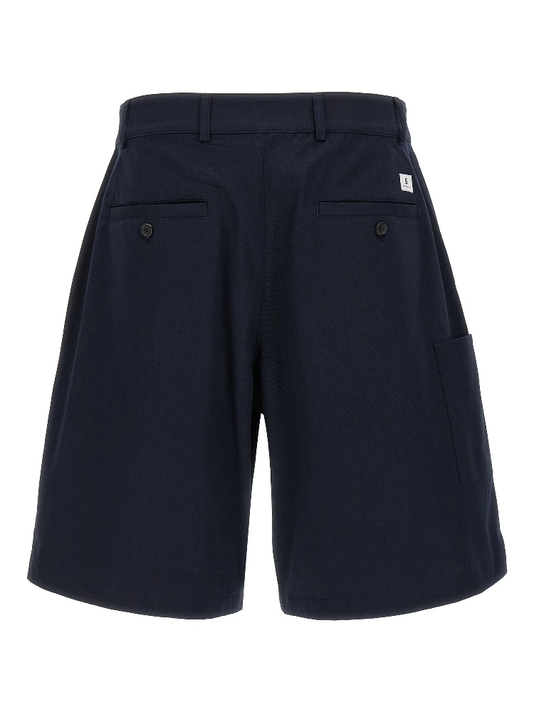 Blue Cotton Bermuda Shorts alternative