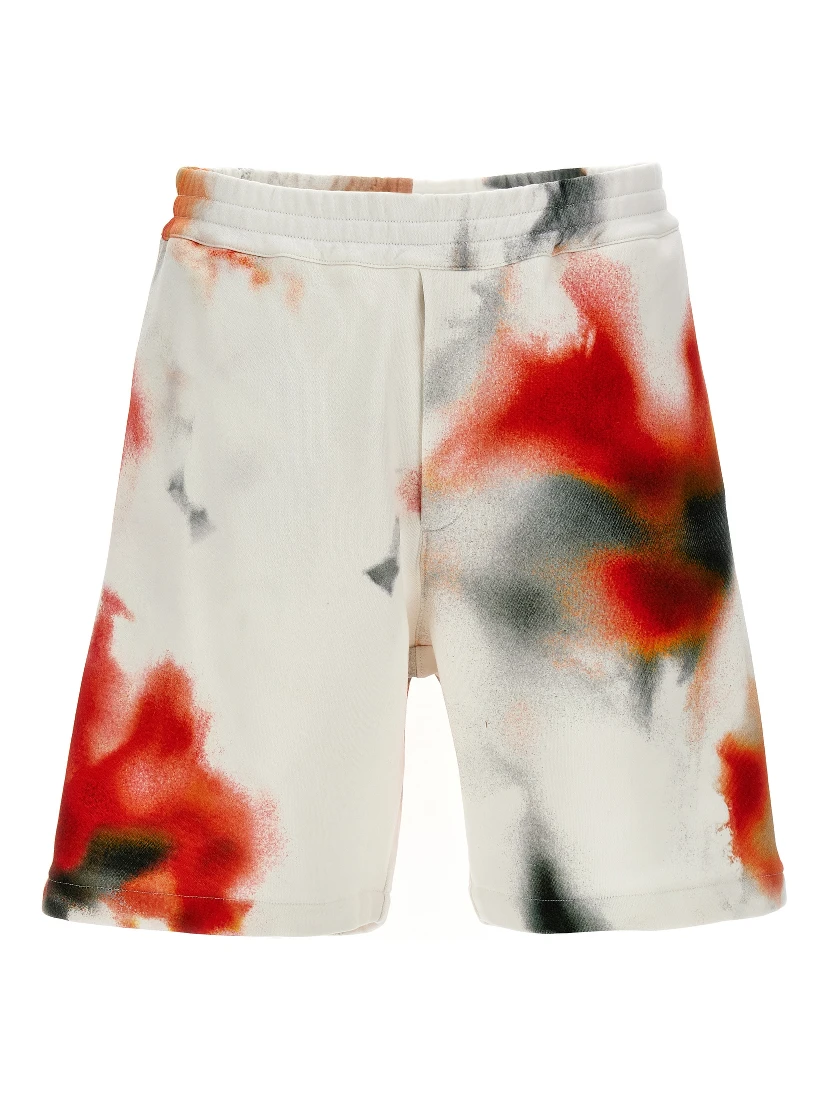 Multicolor Cotton Bermuda Shorts