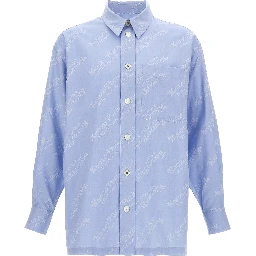 Blue Cotton Blouse