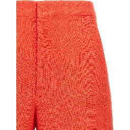 Multicolor Viscose Bermuda Shorts