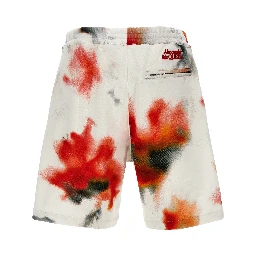 Multicolor Cotton Bermuda Shorts