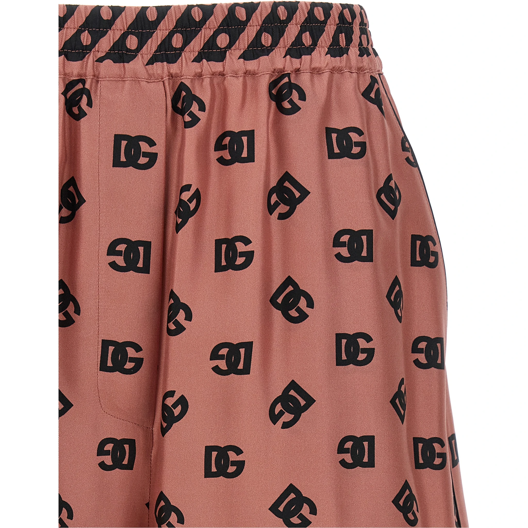 Multicolor Silk Bermuda Shorts