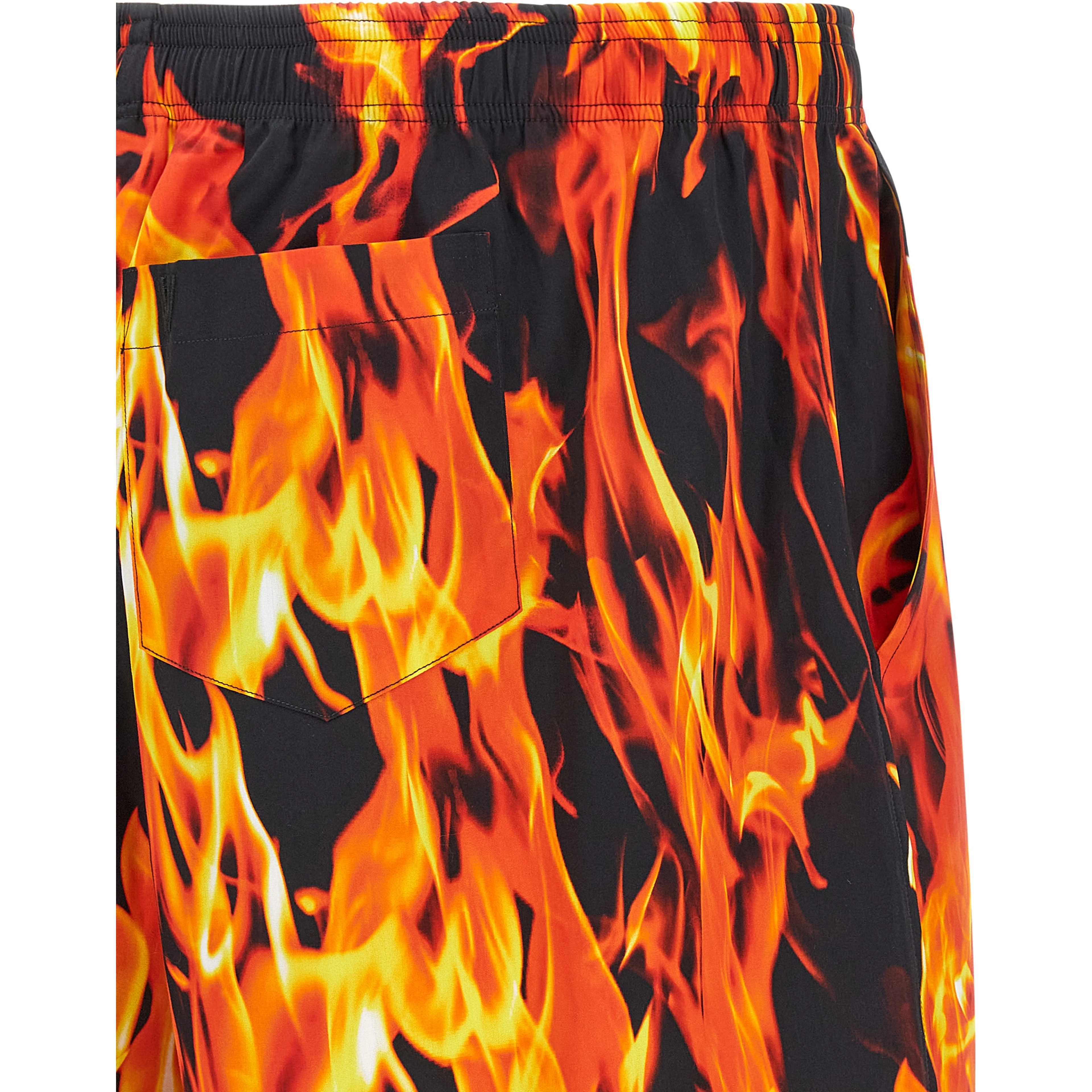 Multicolor Cotton Bermuda Shorts