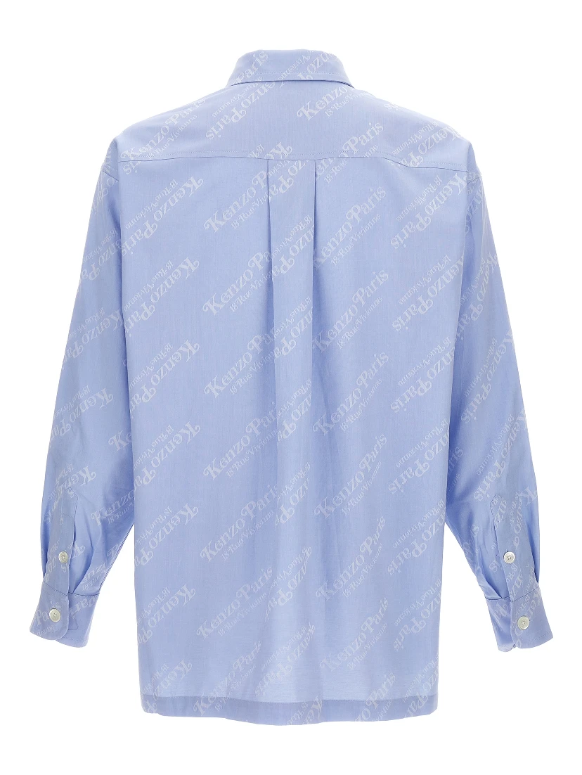 Blue Cotton Blouse