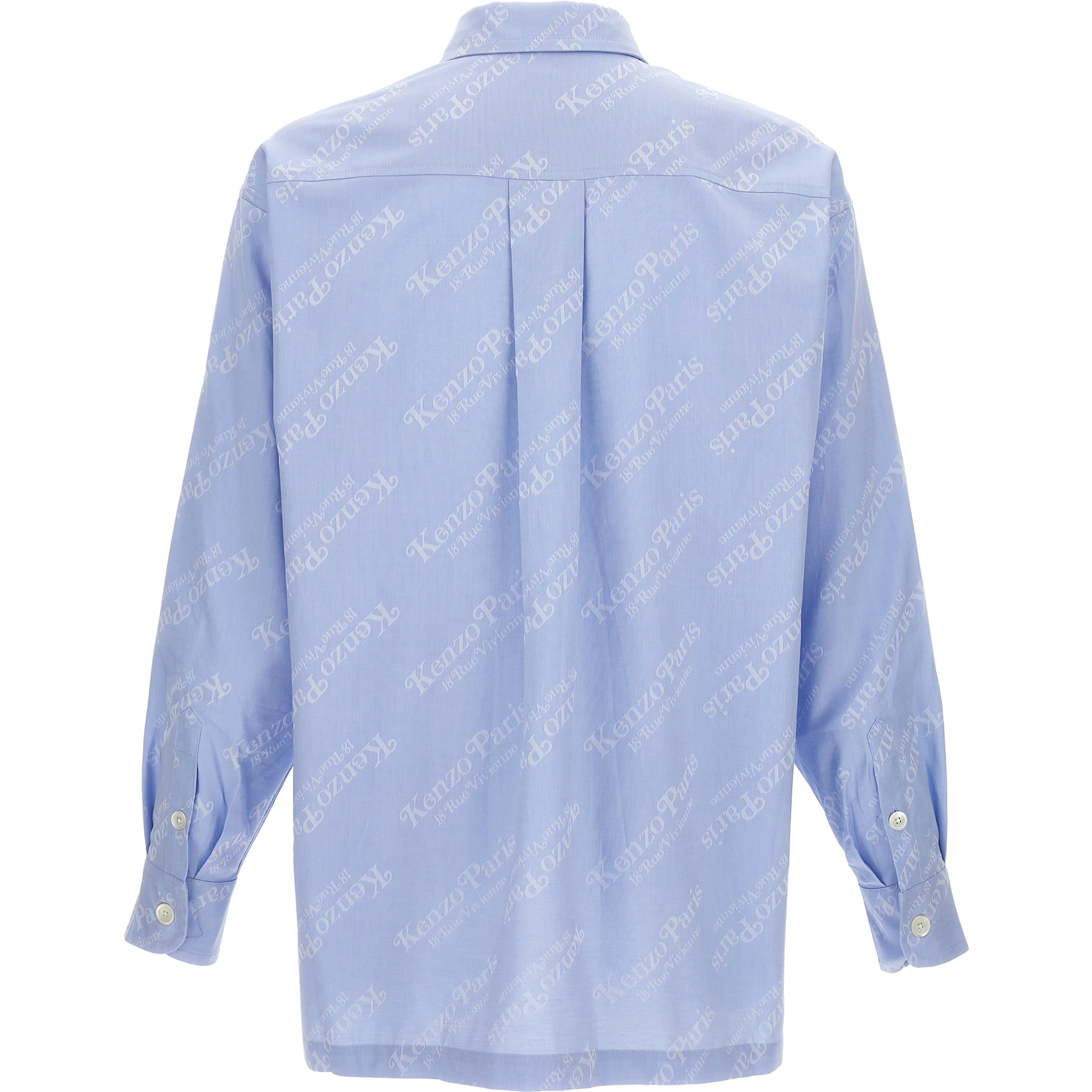 Blue Cotton Blouse