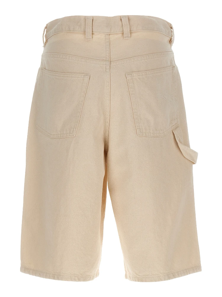 Beige Cotton Bermuda Shorts alternative