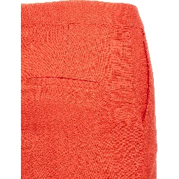 Multicolor Viscose Bermuda Shorts