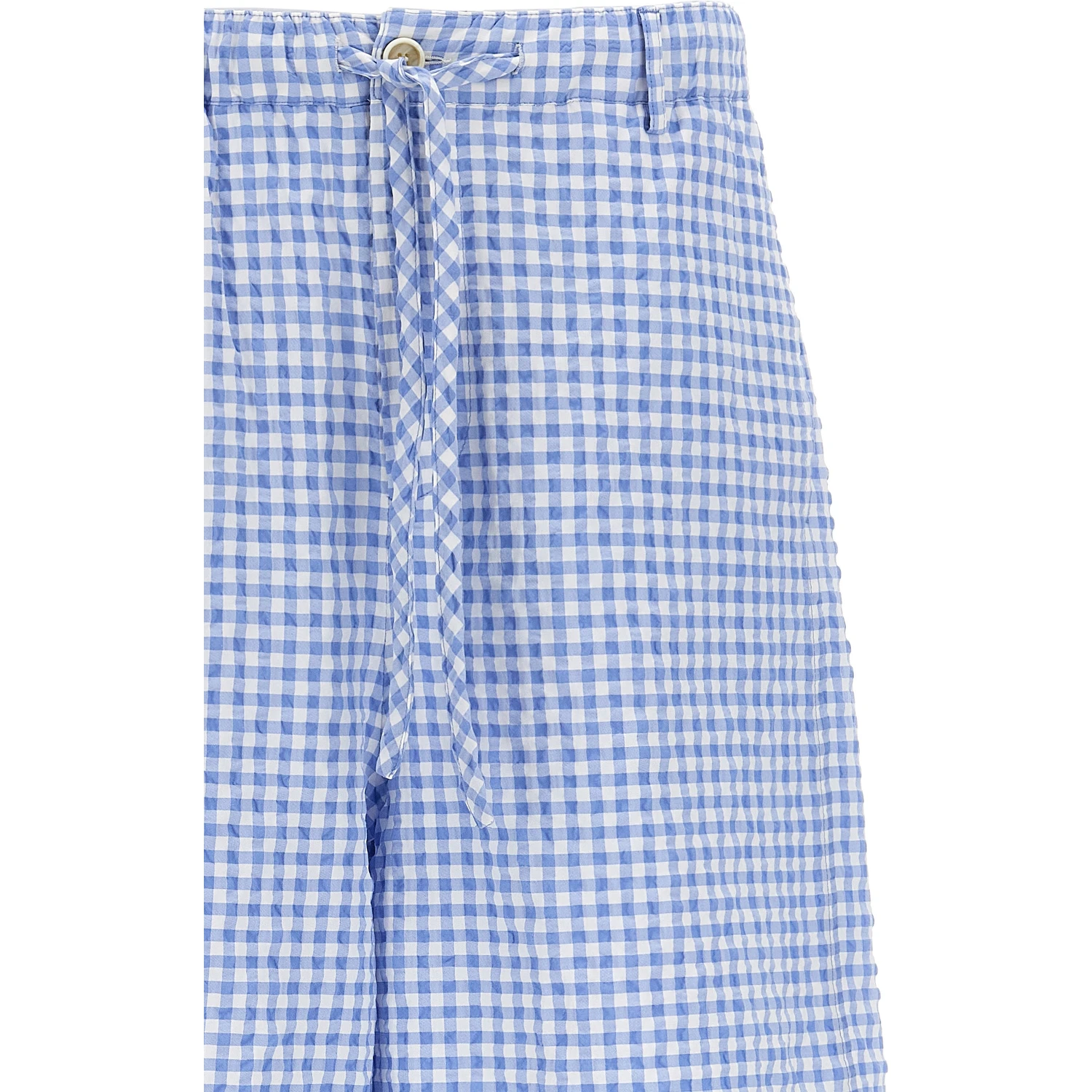Blue Polyamide Bermuda Shorts