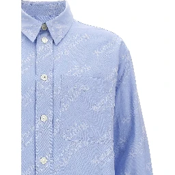 Blue Cotton Blouse