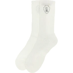 White Cotton Socks