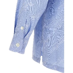 Blue Cotton Blouse