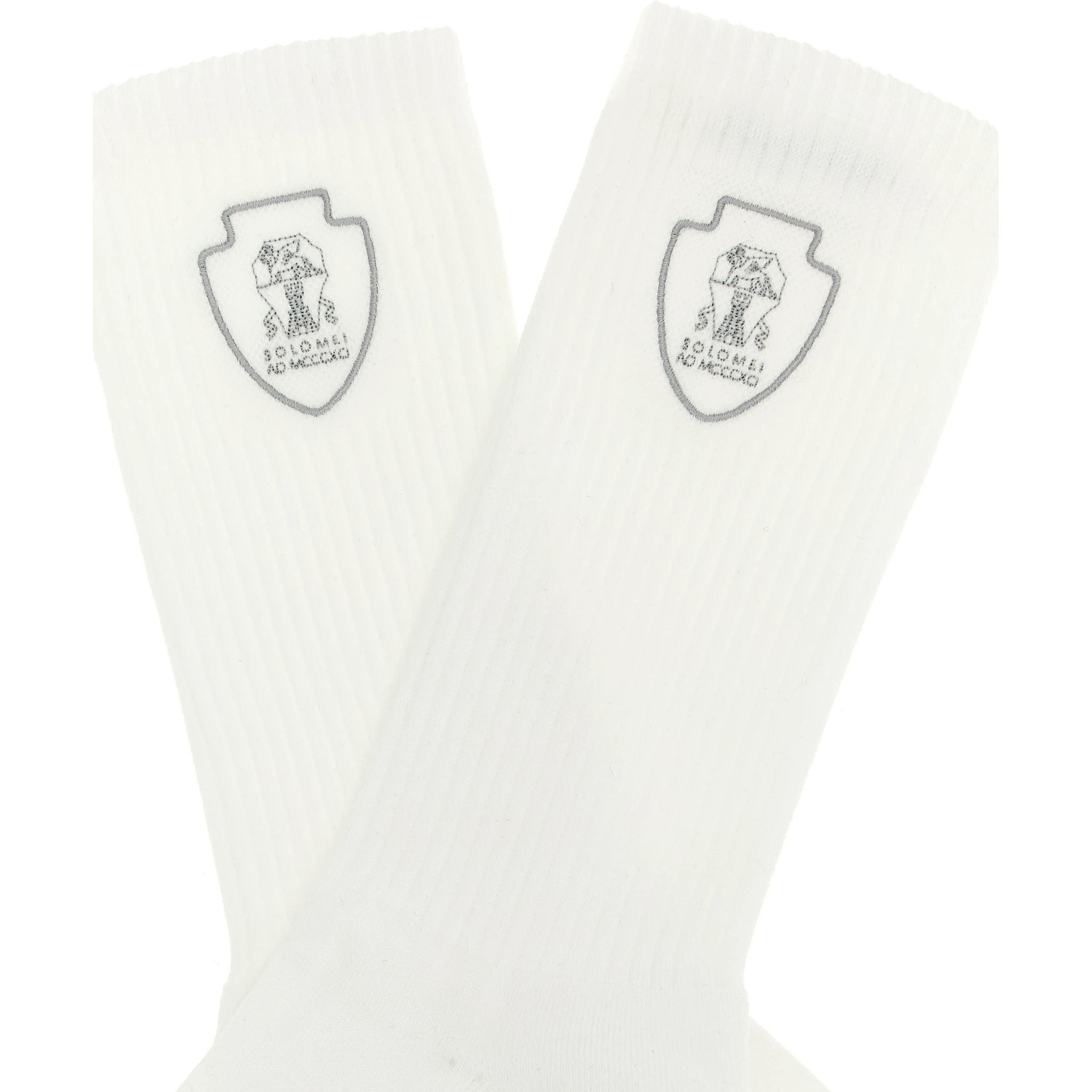 White Cotton Socks