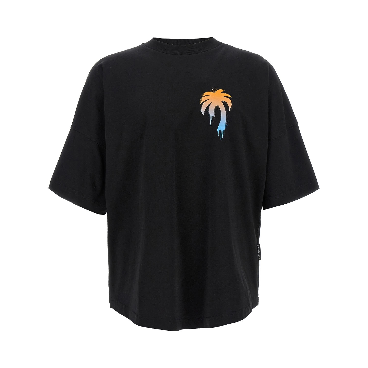 Black Cotton T-Shirt