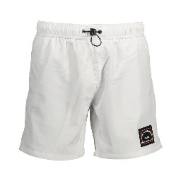 Bianco Polyester Men's Swim Boxer