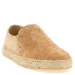Beige Calfskin Espadrilles