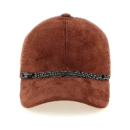 Multicolor Lamb Leather Cap (Baseball Hat)