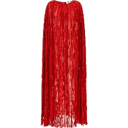 Multicolor Silk Long Dress