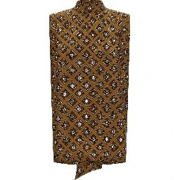 Brown Silk Blouse