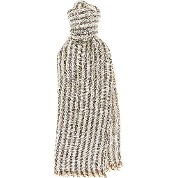 Brown Linen Scarf