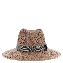 Brown Hemp Fedora