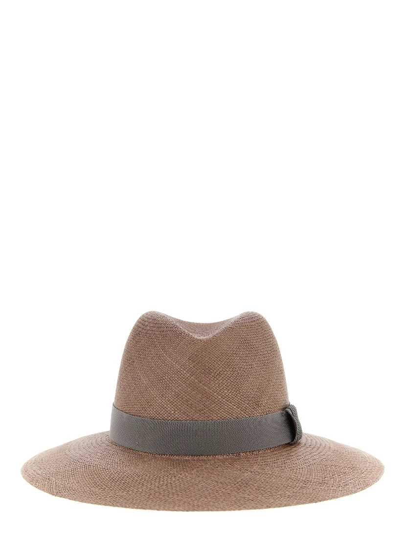 Brown Hemp Fedora