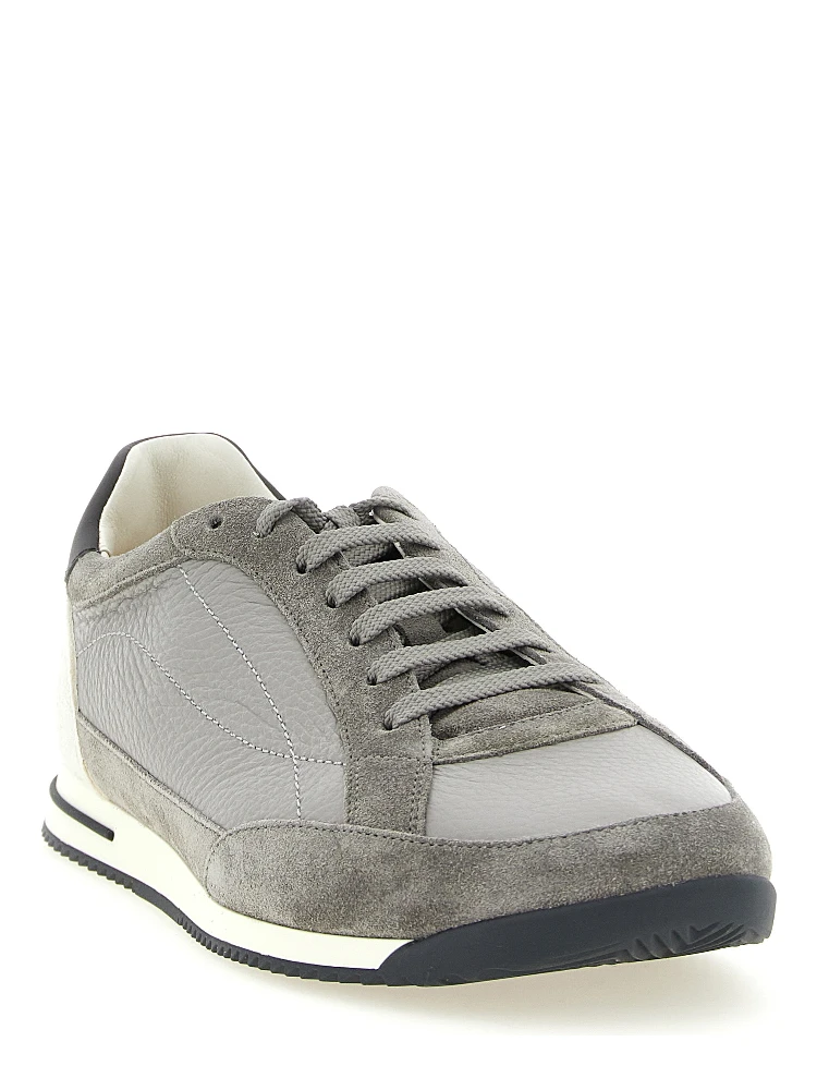 Gray Nubuc Leather Sneakers alternative