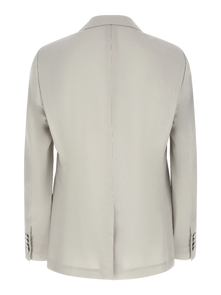 Gray Virgin Wool Blazer alternative