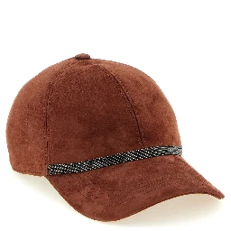 Multicolor Lamb Leather Cap (Baseball Hat)