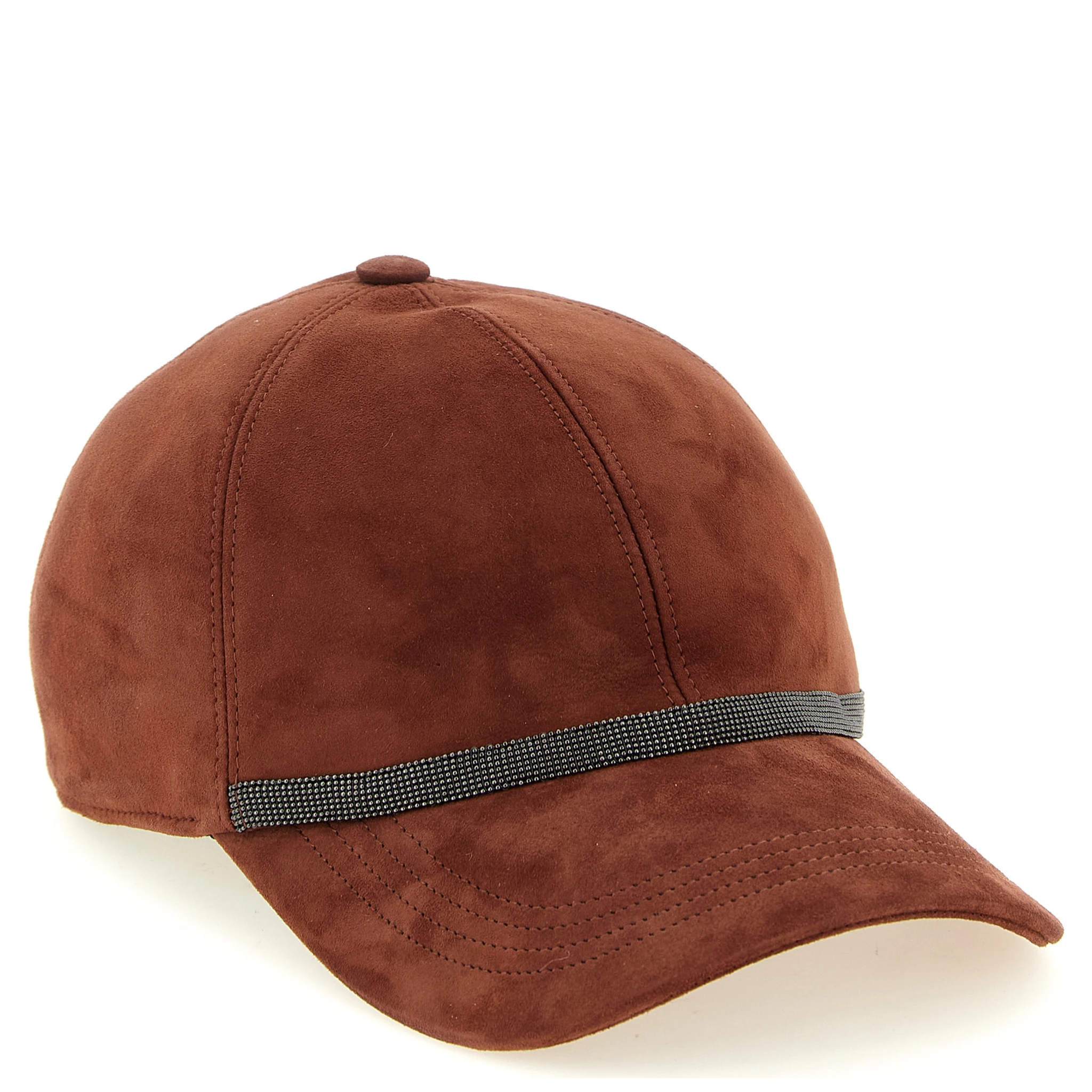 Multicolor Lamb Leather Cap (Baseball Hat)