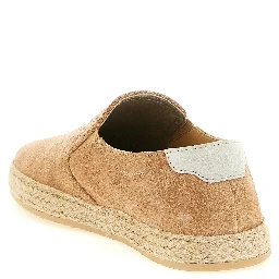 Beige Calfskin Espadrilles