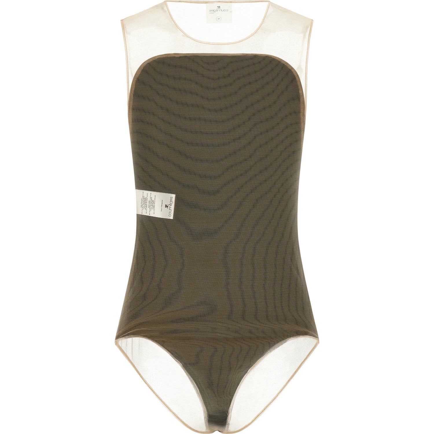 Black Polyester Bodysuit