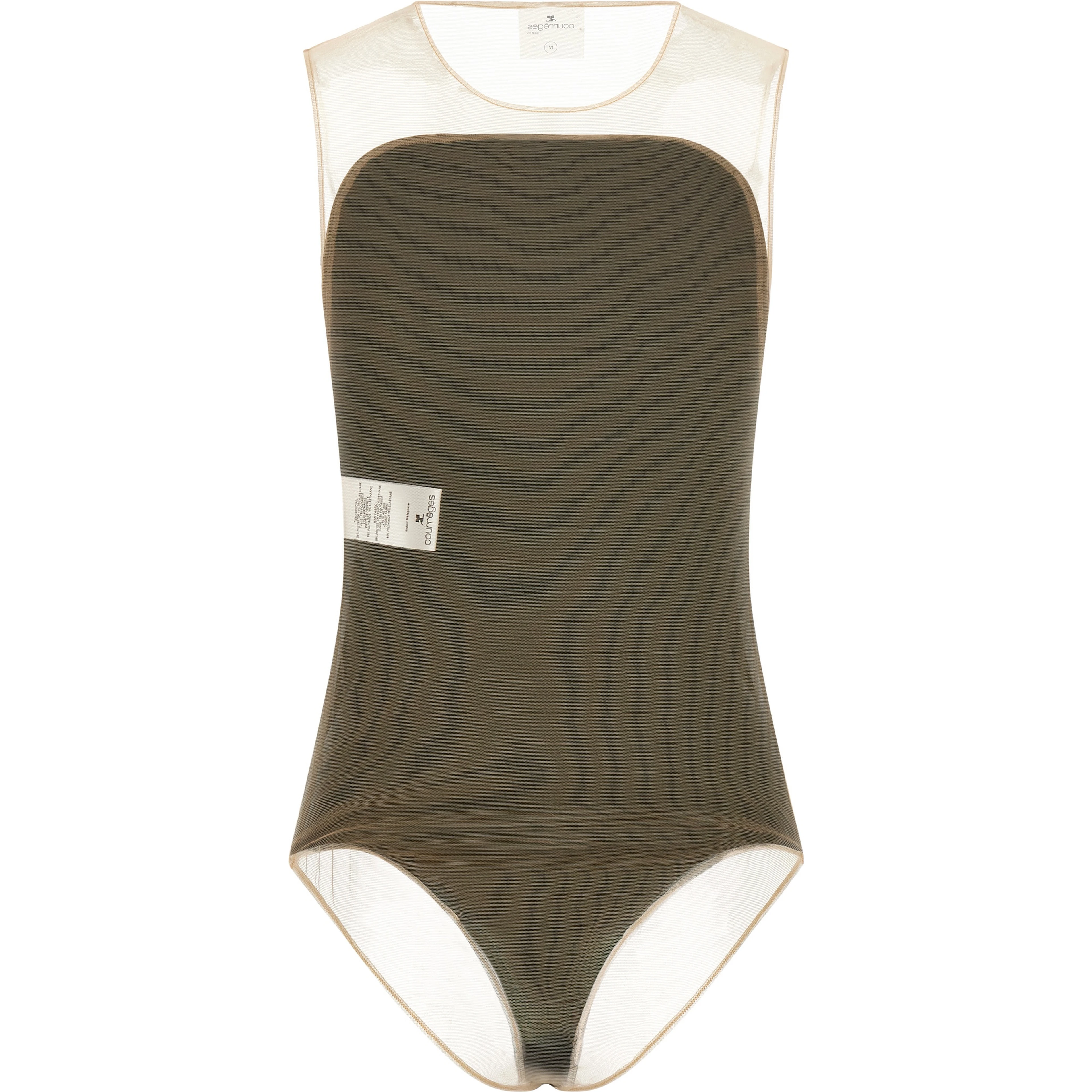 Black Polyester Bodysuit
