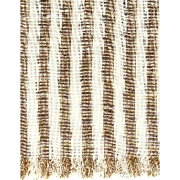 Brown Linen Scarf