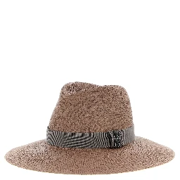 Brown Hemp Fedora