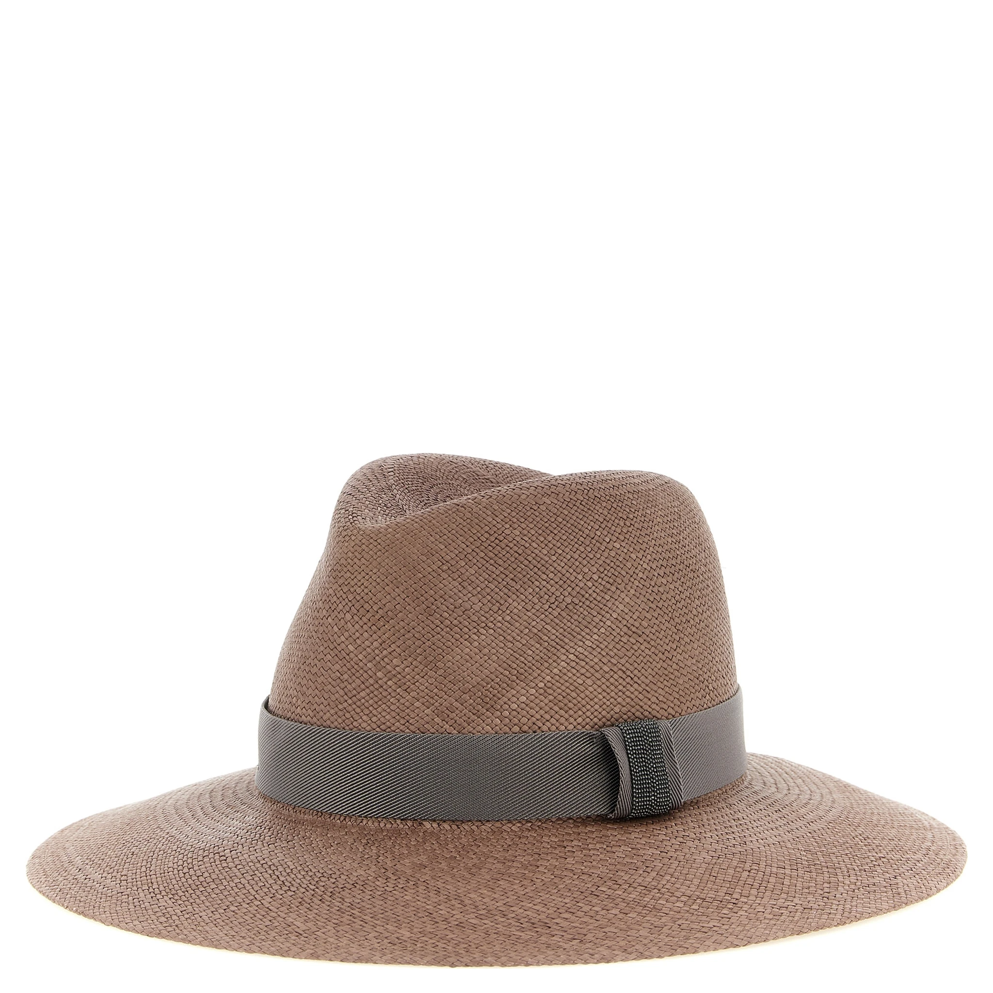 Brown Hemp Fedora
