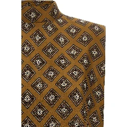 Brown Silk Blouse