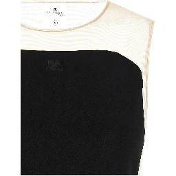 Black Polyester Bodysuit