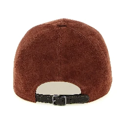 Multicolor Lamb Leather Cap (Baseball Hat)