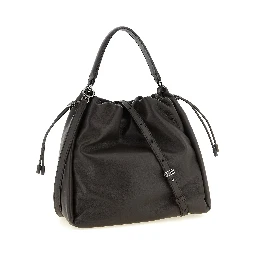 Brown Lamb Leather Handbag