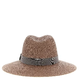 Brown Hemp Fedora