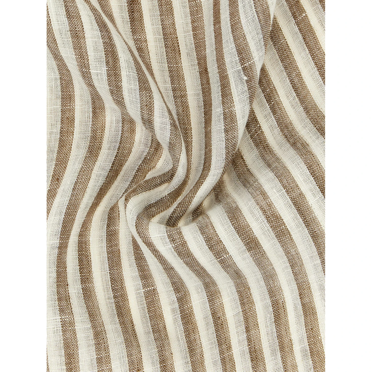 Brown Linen Scarf