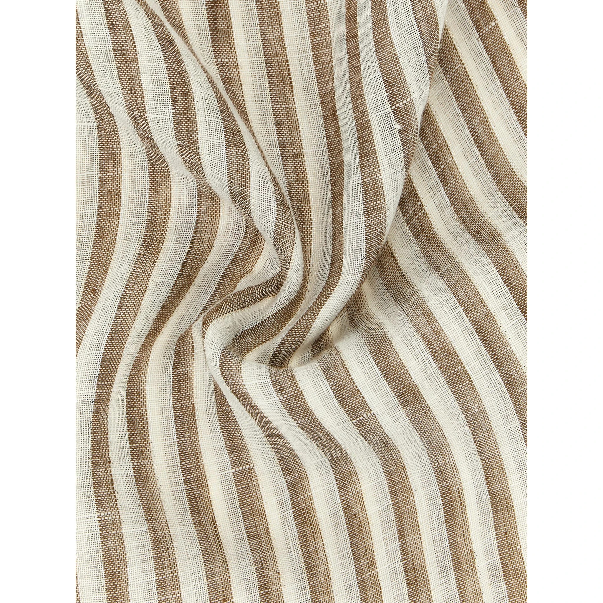 Brown Linen Scarf