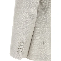 Gray Virgin Wool Blazer