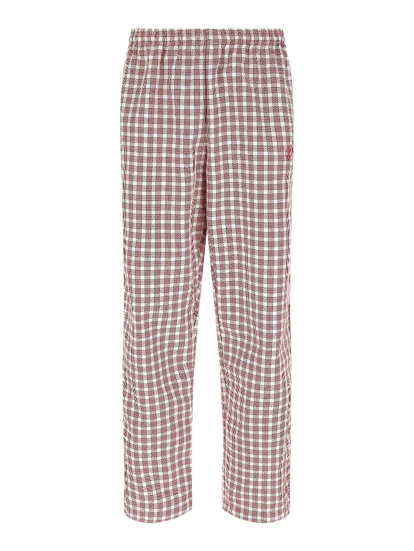 Multicolor Polyester Casual Pants