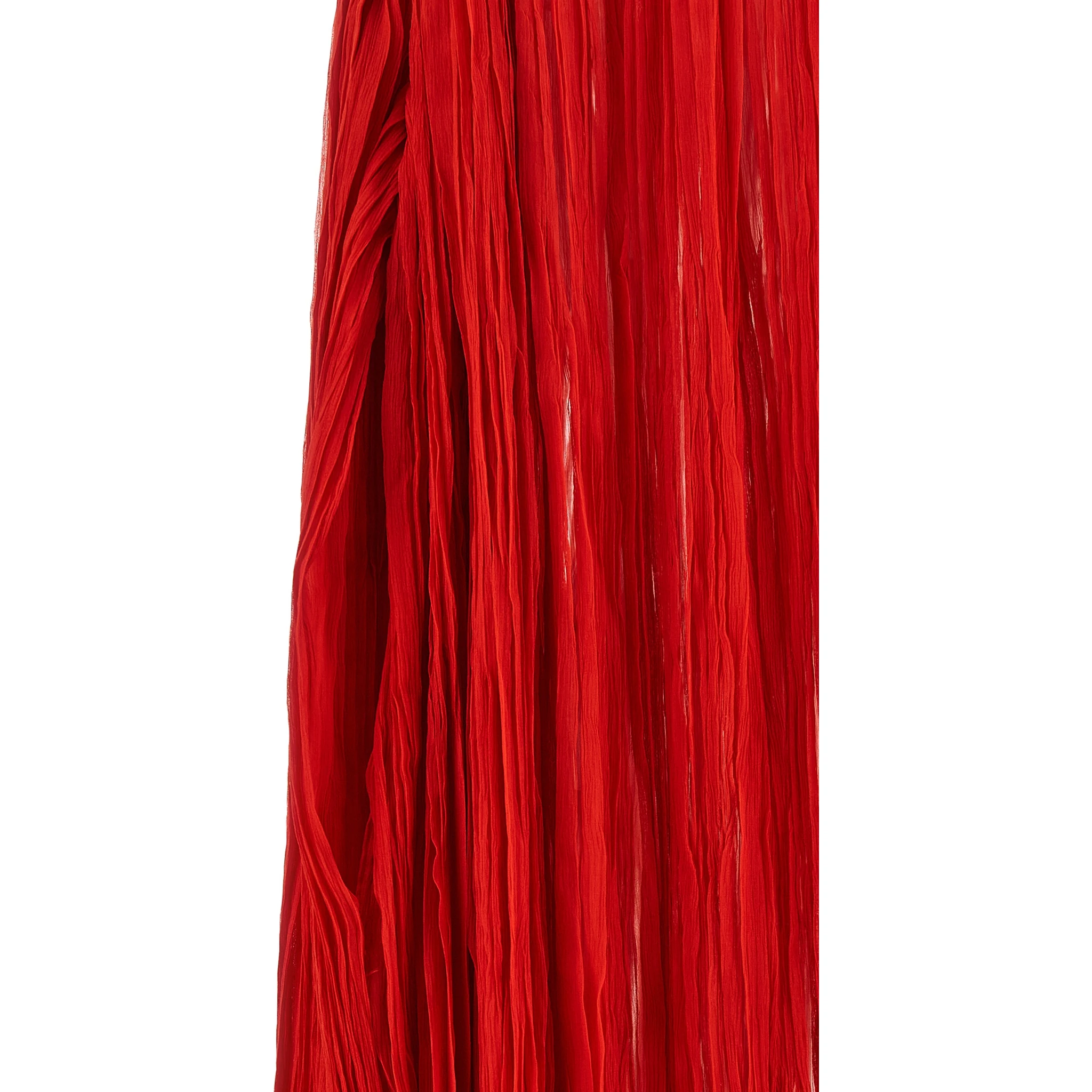 Multicolor Silk Long Dress