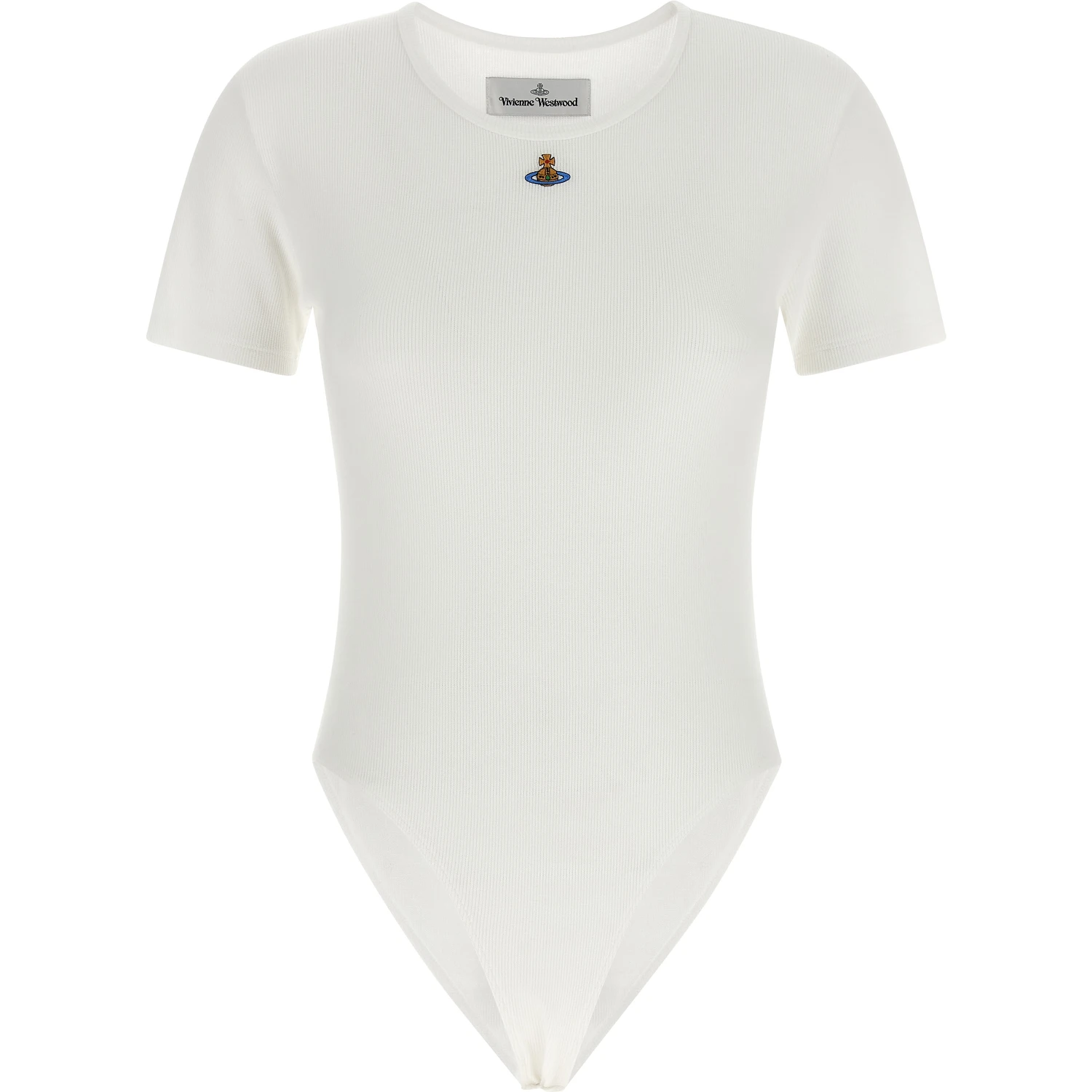 White Cotton Bodysuit