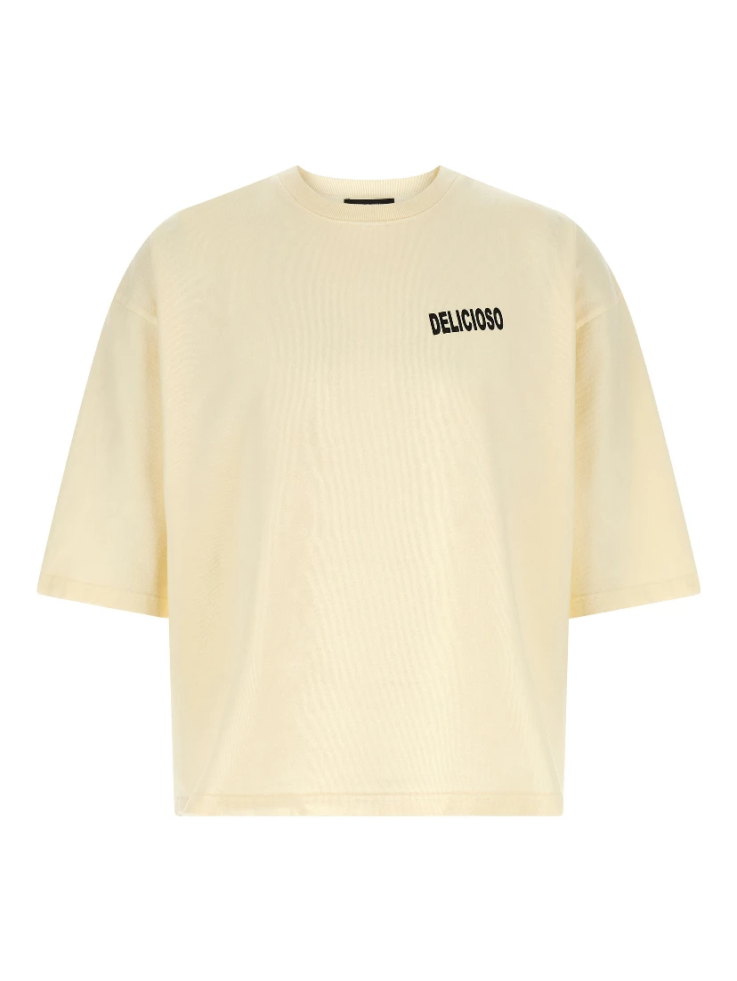 Bicolor Cotton T-Shirt