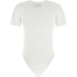 White Cotton Bodysuit