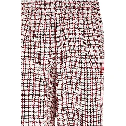 Multicolor Polyester Casual Pants